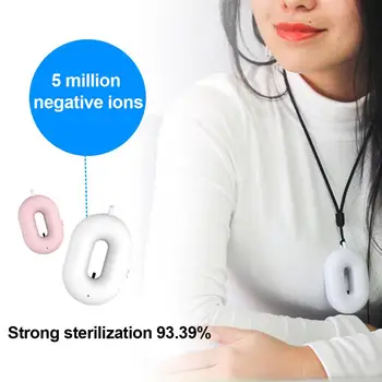 

Air Cleaner Portable Air Purifier 5 Million Anion Portable Necklace Portable Air Purifier USB Air Cleaner Certified