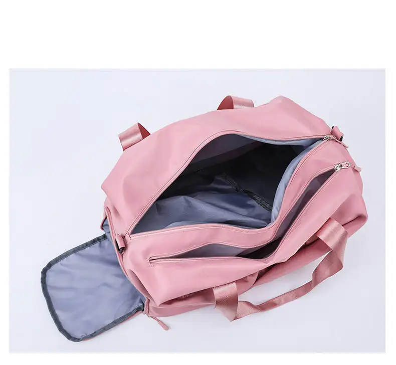 Розовые водонепроницаемые спортивные Wo мужские спортивные сумки через плечо, модные повседневные сумки для фитнеса, мужские спортивные дорожные сумки большой вместимости