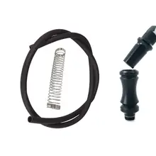 Шланг для кальяна длина 152 см Универсальный уплотнитель бутик без запаха толстый силиконовый кальян шланг адаптер кальян пружина для наргиле