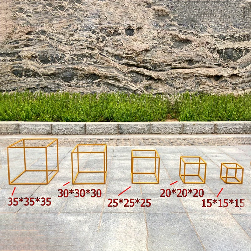 1-Set-Metalen-Frame-Voor-Bruiloft-Weg-Leiden-Stand-Bloem-Plank-Rekken-Geometrische-Decoratieve-Props-Party (6)