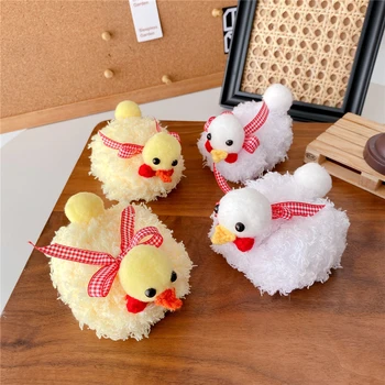 

Cute Plush Cartoons Duck Earphone Case for Airpods 1/2 Pro Charging Box Bluetooth Wireless Headphones Cover Case