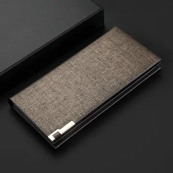 

Men'S Wallet Long Youth Luxury Gold Color Duo Ka Wei Mobile Phone-Friendly Leather Mass Ular Brand