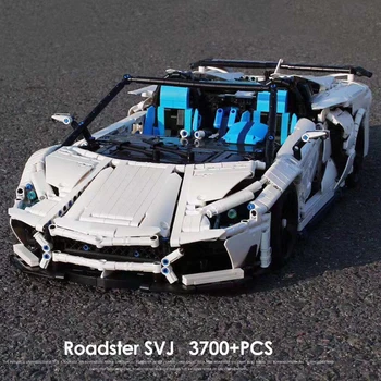 

DHL LZ 2101 3700Pcs Limited Edition Roadster Moc Aventador Sports car Model Building Block Bricks Christmas Birthday Gifts Toys
