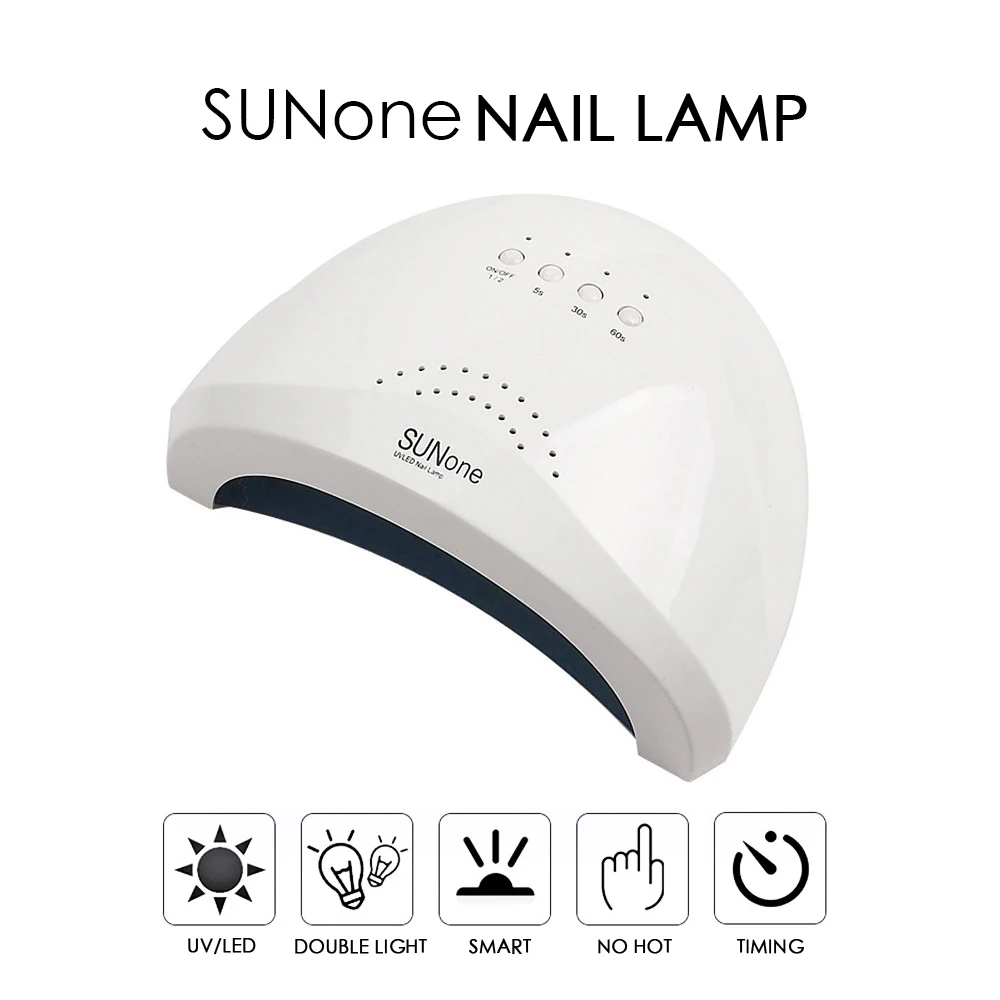Lulaa SUNone 48 Вт УФ-лампа для геля Сушилка для ногтей светодиодный Белый свет для ногтей машина лампа для маникюра для гель-лака инструменты для ногтей