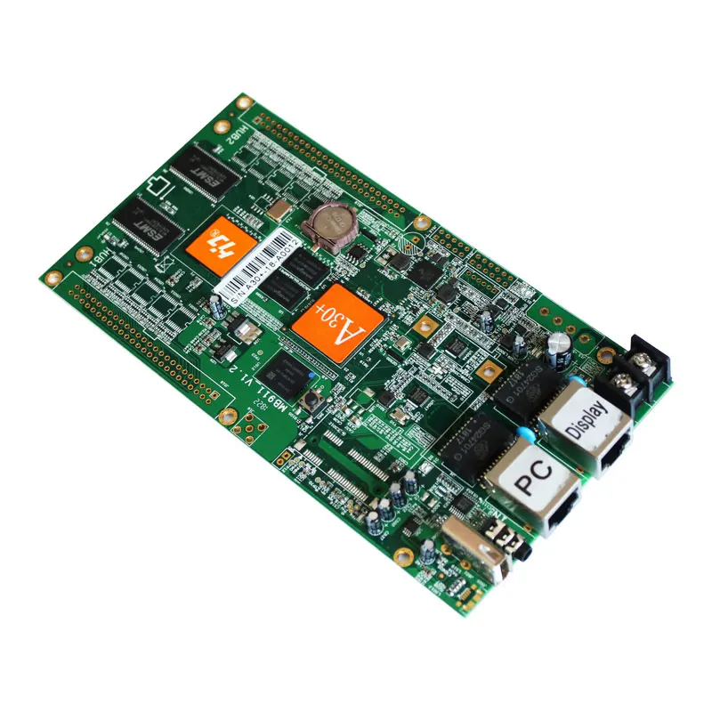Прямая поставка с фабрики HD A30 + huidu rgb led Плата управления для полноцветных узких