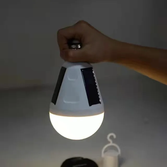 Rechargeable Solar LED Bulb Lamp 4
