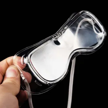 

Safety Goggles Anti-Fog Antisand Windproof Dust Resistant Transparent Saliva Glasses Protective Working Eyewear