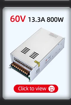 NVVV импульсный источник питания s-400w-60v6.6a регулируемым напряжением, подходит для RD6006(12V24V ac dc источник питания