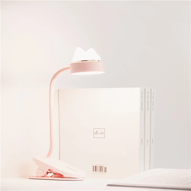 Xiaomi 3 жизнь светодиодная настольная лампа USB зарядка складной клип свет