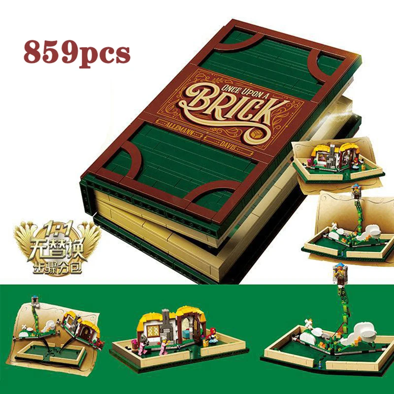 

New SY1248 Book Idea Story Book City Model Fit Technic Building Blocks Bricks Christmas Fairy tales Toy Kid Gift Birthday JM38