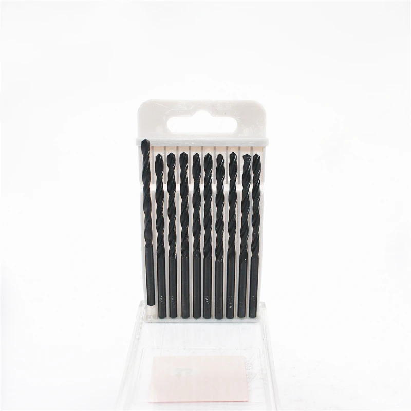 

High quality 12PCS HSS twist bit small diameter1.0-6.5mm Set bit plastic circuit boards for Tool type diameter twist drill