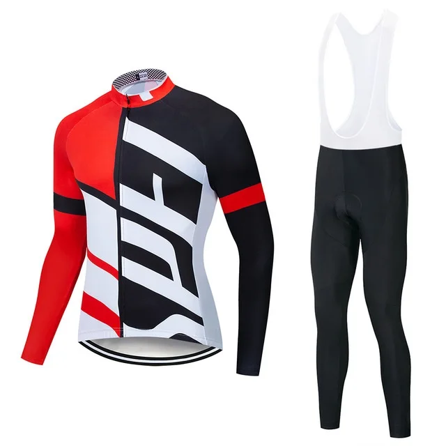 C15 Длинный рукав Велоспорт Джерси Набор мужская одежда go pro roupa de ciclismo 9D ropa ciclismo hombre maillot ciclismo Велоспорт Набор - Цвет: C15