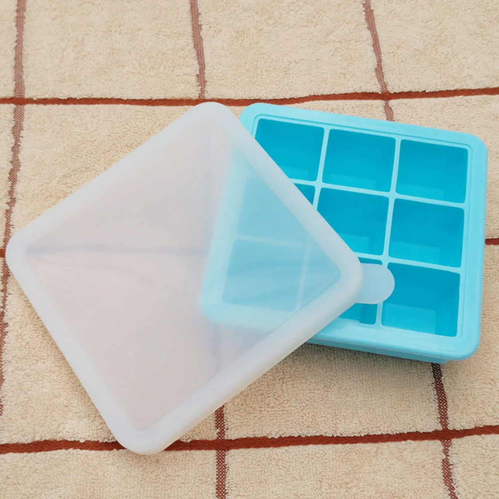 Экологичная форма для приготовления охлаждающие инструменты лотки силиконовые летние питьевые Съемная крышка многоразовые 9 сетки подарки вечерние кухонные инструменты