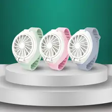 

Watch With Small Fan Mini Silent USB Wrist Electric Fan Small Student Carrying Electric Fan Creative Cartoon Children's Gift