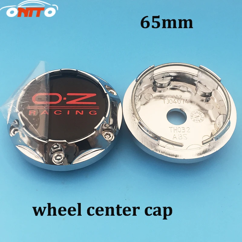 

4pcs/set 65mm Car Wheel Cap Car Styling O.Z Chrome Emblem Center Caps Hub Cap Car Wheel Center Hub Cap Car Rim Emblem Badge