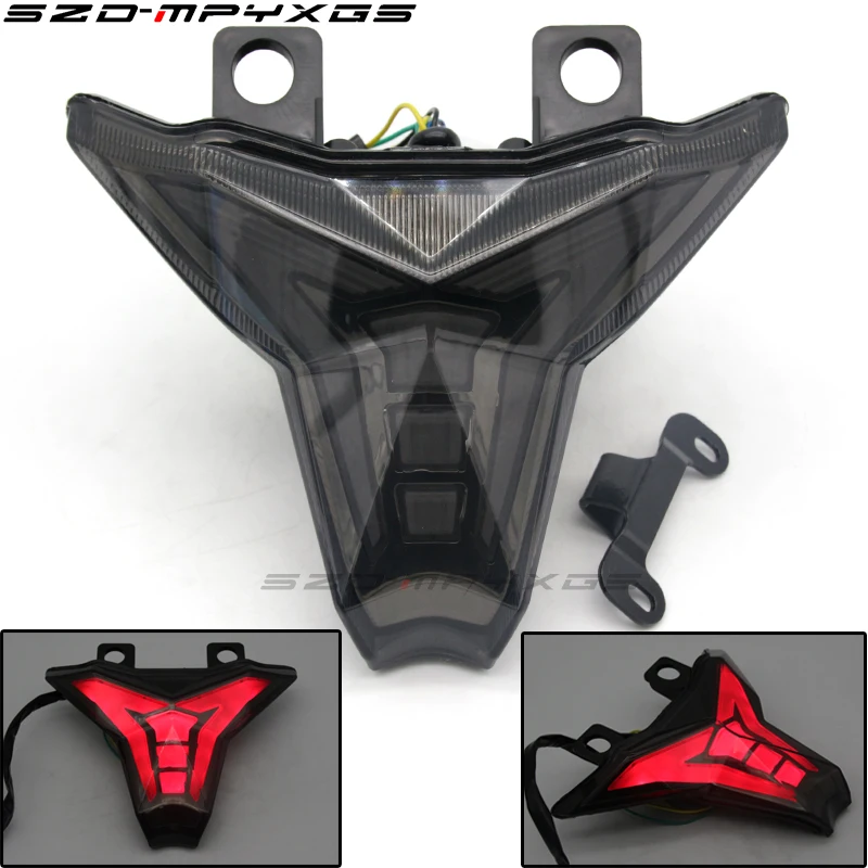 

New motorcycle taillights high quality LED brake light turn signal flash for Kawasaki NINJA 400 NINJA 250 2018 parking light