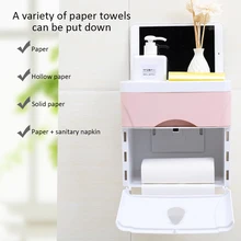 Тканевая коробка держатель телефона для ванной комнаты пылезащитный бумажный ящик для хранения полка для хранения водонепроницаемый санитарный контейнер для салфеток Органайзер