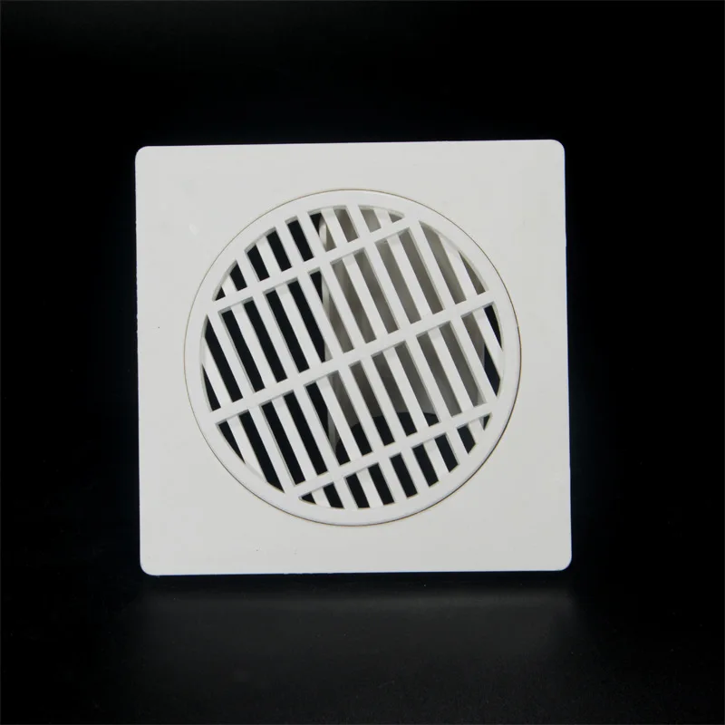 

PVC Square Floor Drain Simplicity Roof Balcony Floor Drain Prosperity Plastic Factory Price Wholesale Aware Drainage Water Suppl