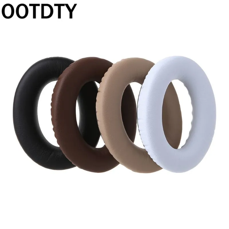 

1 Pair Headphone Earpads Ear Pads Protein Skin Earbuds Soft Cushion Replacement for QC15 QC2 QC25 QC35