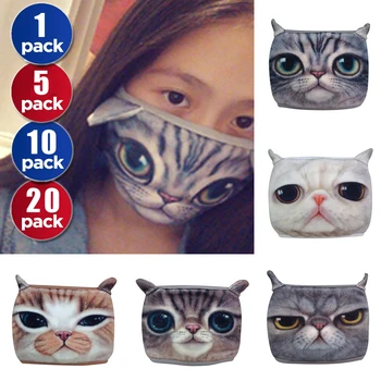 

Protective Protection Mask Cotton Dustproof Mouth Face Mask Anti Fog Saliva Flu Transmission Masque Cycling Masks D30