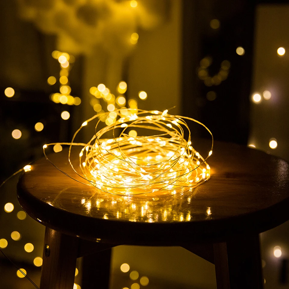 New 3M/5M/10M Copper Wire LED String Fairy Light for Christmas Xmas Party Decor 