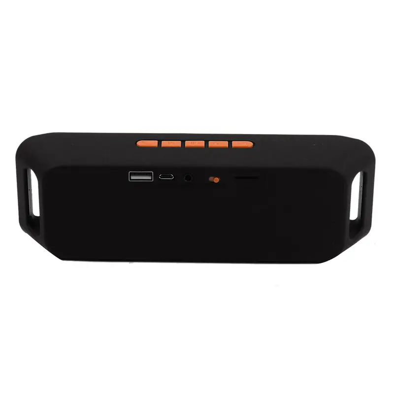 AABB-мини беспроводной Bluetooth динамик USB fm-радио стерео Супер Бас mp3-плеер оранжевый