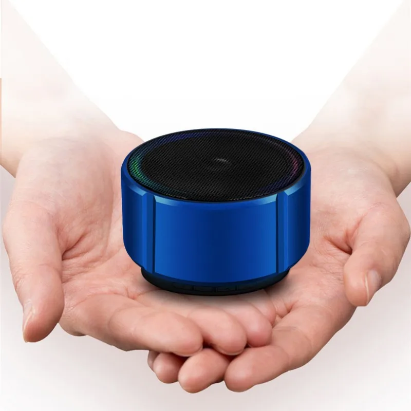 Портативный мини беспроводной Bluetooth динамик Aux вход Поддержка TF карта беспроводной громкий динамик с микрофоном