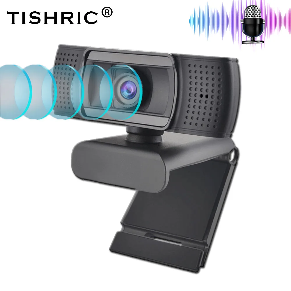 TISHRIC USB 2.0 Web Webcam Full HD 1080P Ashu H601 Video Recording Web
Camera With Microphone For PC Laptop Not Webcam Autofocus