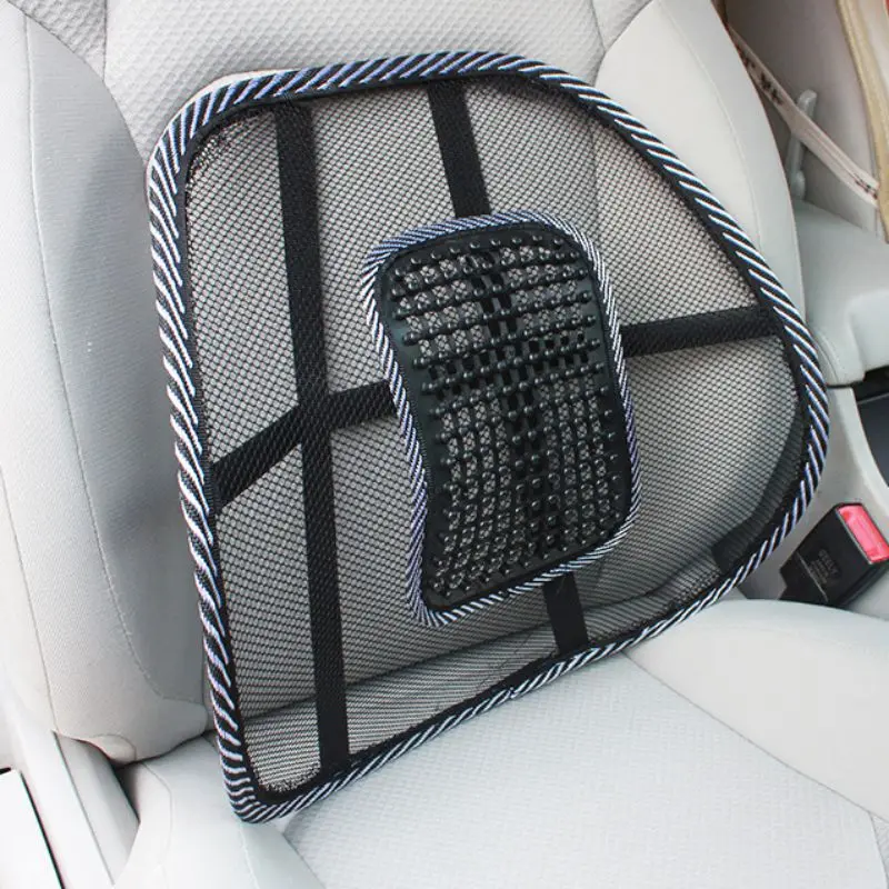 Cushion Auto Car Office Seat Massage Support Cushion Breathable Ventilate Mesh Chair Cushion