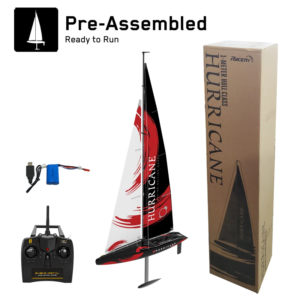 Volantex Hurricane 2 Channel Sailboat 