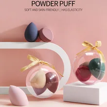 

Christmas Gift Makeup Blender Set Waterdrop Makeup Sponge Puff Face Foundation Sponge Makeup Blenders Make Up Tools