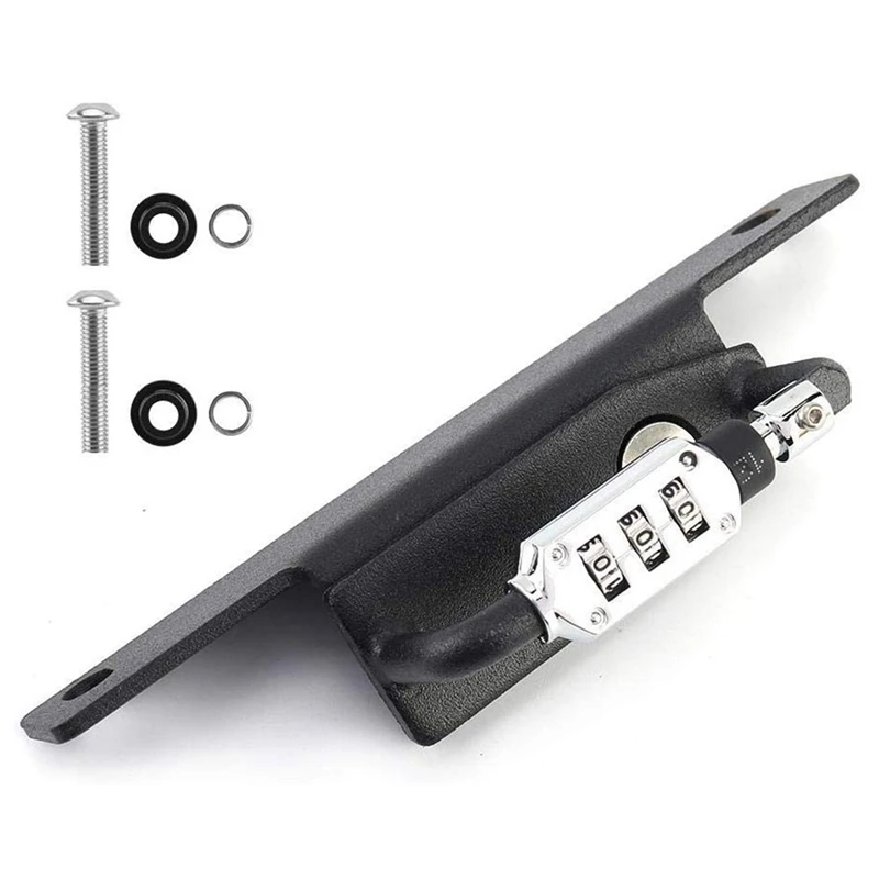 

Helmet Lock Password Mount Hook Black Side Anti-Theft Security Fits for BMW Rnine T/R Nine T R9T/R NineT