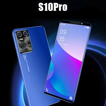 Teléfono Inteligente S10Pro, Pantalla Completa de 5,8 pulgadas, 512MB de RAM, 4GB de ROM, Android