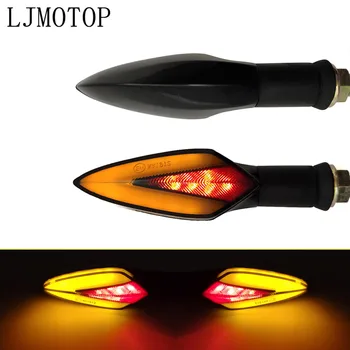 

Universal Motorcycle LED Turn Signals Light Indicator signal Light tail light For Yamaha XJ6 DIVERSION XSR 700 XSR 900 TDM 900