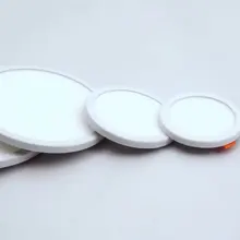 1 шт., светодиодный светильник высокой яркости с адаптером, AC85-265V, внутренний светильник, встраиваемый потолочный плоский светодиодный светильник