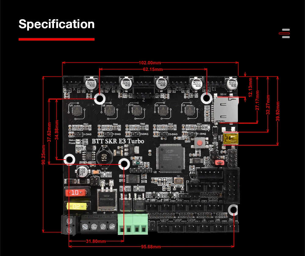BIGTREETECH SKR E3 Turbo 3D BRO