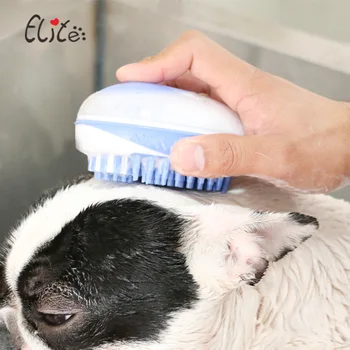 

Pet Supplies Cats and Dogs Universal Bath Brush Massage Brush. Can Be Filled with Bath Liquid and Foamed for Bath Cleaning