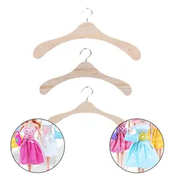 Новые 10 шт деревянные вешалки для одежды для американской девушки куклы BJD Sd дом аксессуары Y4QA