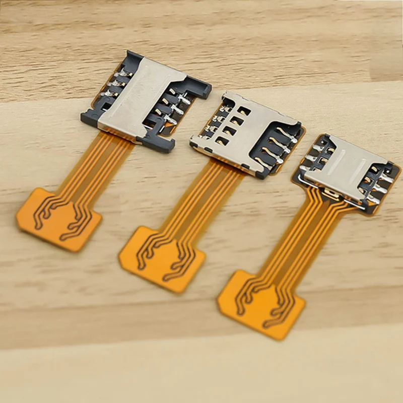 For Xiaomi HuaWei Android Universal TF Hybrid Sim Slot Dual SIM Card Adapter Micro Extender Nano Mobile Phone Accessories