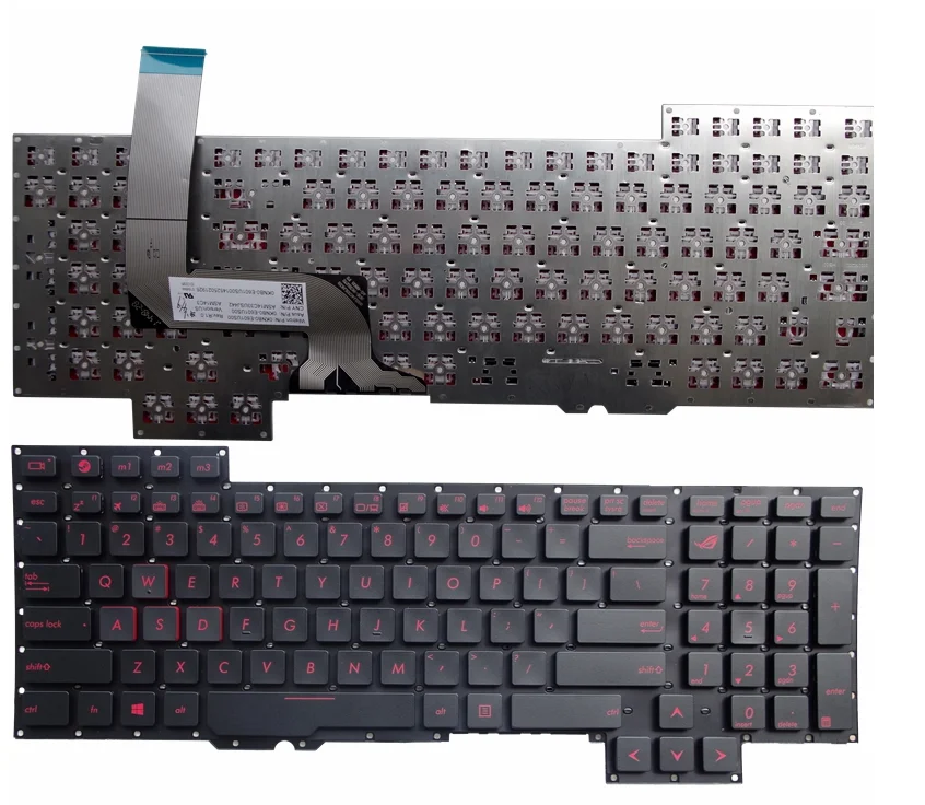 Новая клавиатура для ASUS G750 G750J G750JH G750JM G750JS G750JW G750JX G750JY G750JZ SL/US/AR, Корейская, американская, Арабская Раскладка