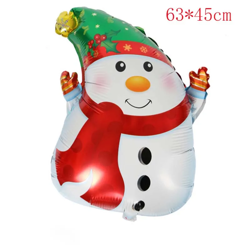 Christmas balloon 5 Веселые Рождественские шары Санта Клаус Снеговик дерево Новогоднее Рождественское украшение Рождественские шары праздничные подарки S8MZ - Цвет: Christmas balloon 5