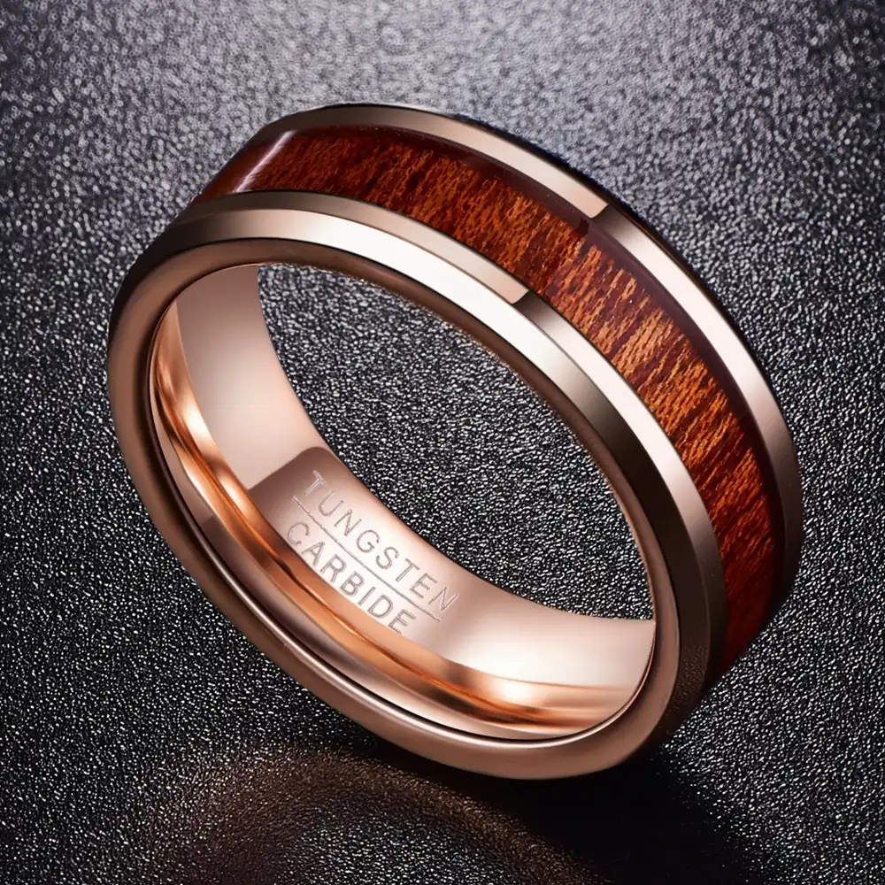 Rose Gold Wedding Band Brushed Silver Wedding Ring Tungsten Carbide 10mm 8mm 6mm 4mm 18k Men Women Promise Ring Engagement Ring Wedding Rings Rose Gold Silver Wedding Bands Tungsten Wedding Bands