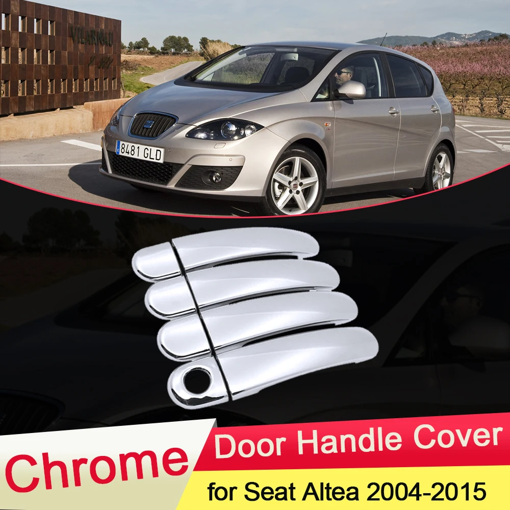 Для Seat Altea 2004 2005 2006 2007 2008 2009 2010 2011 2012 2013 2014 2015 хромированные дверные ручки крышки