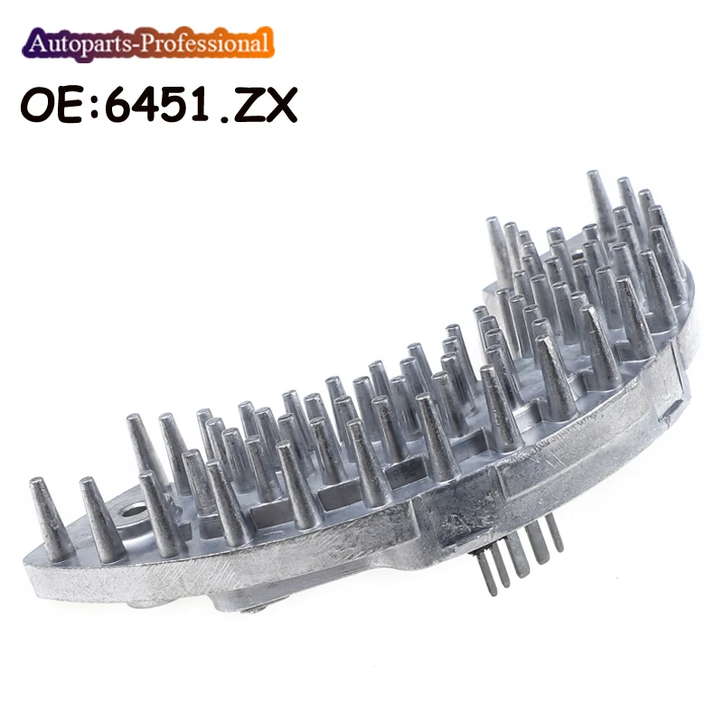 Auto 6451.ZX 6451ZX 6451 ZX Nieuwe Heater Blower Motor Weerstand Fan