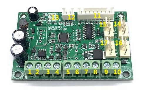 48V шасси Скорость вентилятора регулирования модуль 12V24V дутьевые вентиляторы 485 Серийный Порты и разъёмы Modbus PWM интеллигентая(ый) Температура-контроль