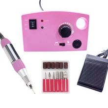 35000 об/мин профессиональный электрический сверлильный станок для ногтей, маникюрный аппарат для дизайна ногтей, педикюр, пилочка для ногтей, сверло для полировки, инструменты