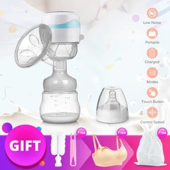 Tire-lait électrique intégré Portable facile pratique chargé pompe à lait petit Volume fournitures post-partum