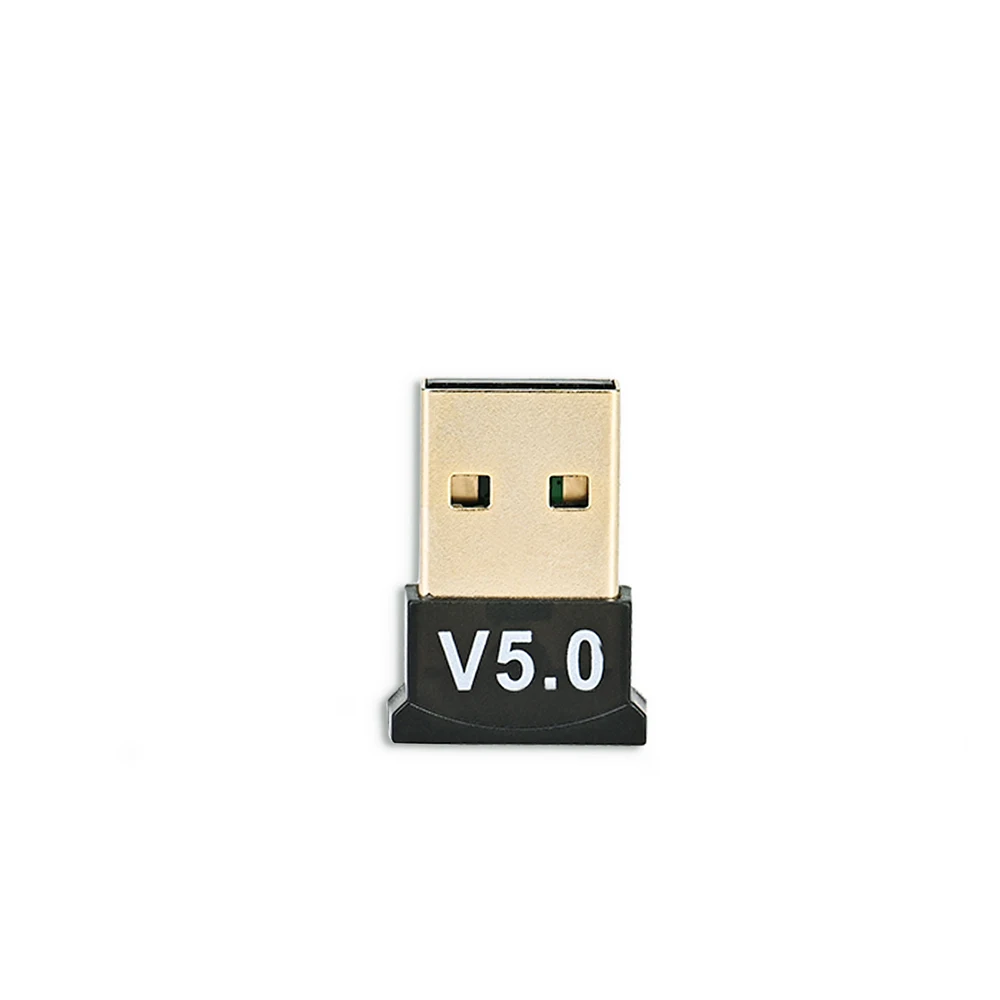 only reciever USB Bluetooth 5,0 аудио приемник передатчик беспроводной USB адаптер для компьютера ПК ноутбука Win 10 8 аудио Bluetooth ключ адаптер - Цвет: only reciever