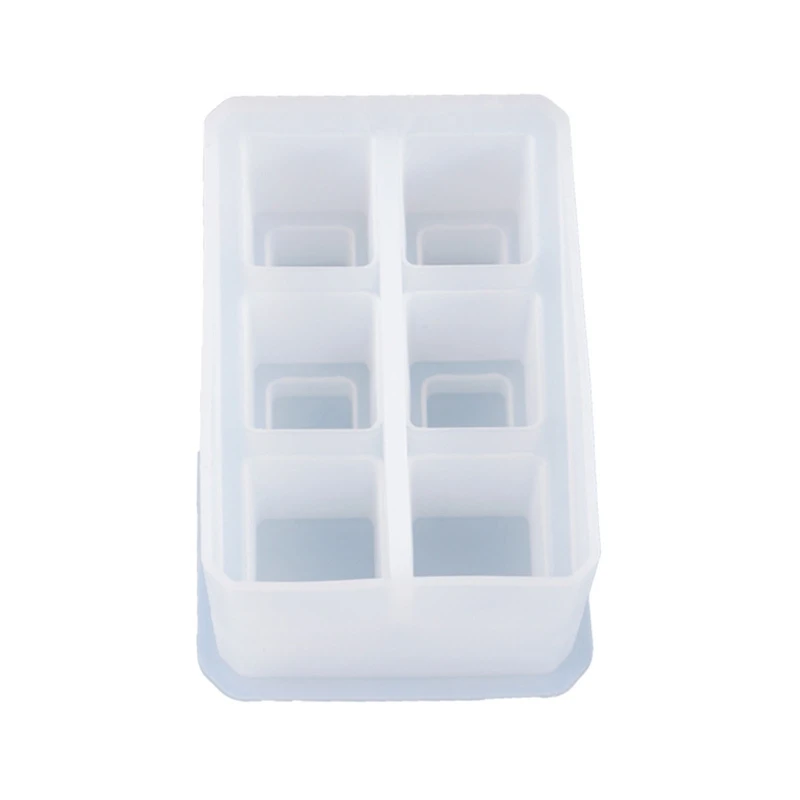 

DIY Crafts Lipstick Storage Box Casting Silicone Mould Jewelry Decorations Making Tool Crystal Epoxy Resin Mold
