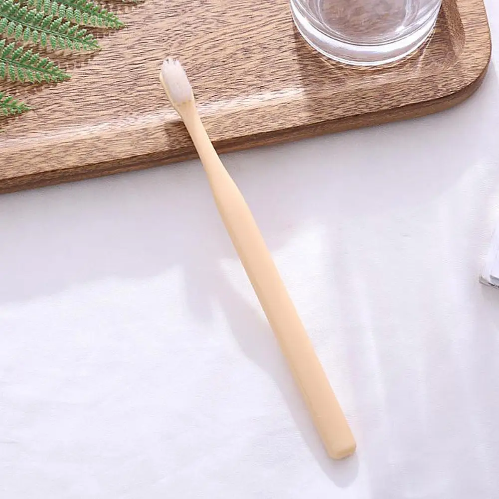 Soft Bristle Toothbrush Multi-Color Small Head Toothbrush Oral Nursing Care Tool for Family Use 4 PCS